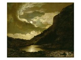 Matlock Tor by Moonlight, C.1778 (Oil on Canvas)