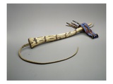 Quirt, Engraved Elk Antler, Osage Nation, C.1875 (Bone)