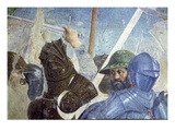 The Legend of the True Cross, the Battle of Heraclius and Chosroes, Detail of Soldiers
