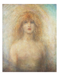 Uldra, the Scandinavian Spirit of the Rainbow in the Waterfall, 1884 (Oil on Canvas)