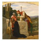 Staunch Friends, 1859 (Oil on Canvas) Giclee Print