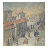 Ponte a Santa Trinita, Florence, 1555 (Fresco)