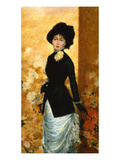 Portrait of a Woman, 1880 (Oil on Canvas)