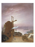 The Hudson River from Hoboken, 1878 (Oil on Panel)
