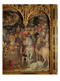 Adoration of the Magi (The Strozzi Altarpiece) 1423 (Tempera on Panel) (Detail of 29414) Giclee Print