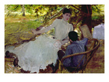 In the Hammock Ii, 1884 (Oil on Canvas)