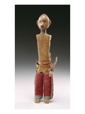 Male Figure (Love Doll) Potawatomi, 1800-60 (Wood and Wool Fabric)