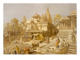 The Temple of Juggernauth, Oodepoore, from 'India Ancient and Modern', 1867 (Colour Litho)