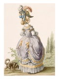 Robe De La Circassienne, Engraved by Voysard, from 'Galeries Des Modes Et Costumes Francais'