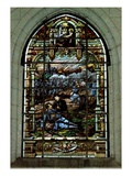 A Dying Soldier (Stained Glass)