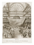 Opening of Crystal Palace at Sydenham by Queen Victoria on June 10 1854 (Litho)