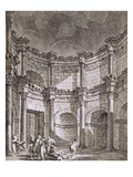 The Temple of Jupiter, from 'Ruins of the Palace of Emperor Diocletian at Spalatro in Dalmatia'
