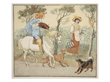 Where are You Going, My Pretty Maid?, Illustration from the Milkmaid