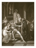 Edwy and Elgiva, Engraved by Isaac Taylor
