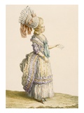 Polanaise Negligee, Engraved by Le Roy, from 'Galeries Des Modes Et Costumes Francais', C.1778-87