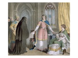 Abbot Suger Is Named as Regent of France, 1788 (Colour Engraving)