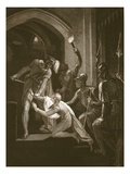 Death of Arthur, Engraved by J. Fittler