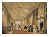 The Long Gallery at Lanhydrock, Cornwall, 1600, from 'Architecture of the Middle Ages'