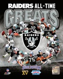 Oakland Raiders All Time Greats Composite