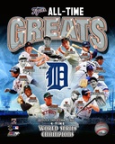 Detroit Tigers All Time Greats Composite