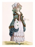 Walking in a Garden in Luxembourg, Engraved by Dupin, Plate No.213