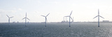 Wind Turbines in the Sea, Copenhagen, Denmark