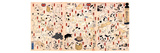 Cats Suggested as the Fifty Three Stations of the Tokaido