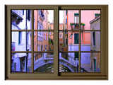 View from the Window over the Canal at Venice