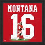 Joe Montana, 49ers photographic representation of the player's jersey