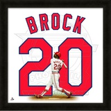 Lou Brock, Cardinals representation of the player's jersey