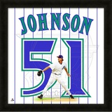 Randy Johnson, DBacks representation of the player's jersey