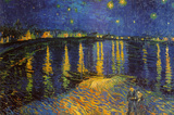 Starry Night Over the Rhone, c. 1888 Poster