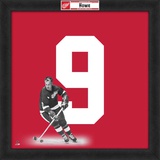 Gordie Howe, Red Wings photographic representation of the player's jersey