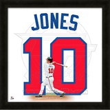 Chipper Jones, Braves representation of the player's jersey