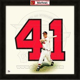 Eddie Mathews, Braves representation of the player's jersey