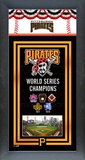 Pittsburgh Pirates Framed Championship Banner