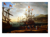 Trojan Women Setting Fire to their Fleet