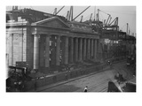 View of the Since Demolished Pennsylvania Railroad Station as Seen from Gimbals