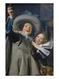 Young Man and Woman in an Inn (