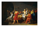 Death of Socrates Premium Poster