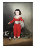 Manuel Osorio Manrique De Zuñiga, a Child with His Pets