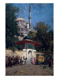 The Mosque of Sultan Achmet, Constantinople