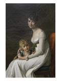 Madame Philippe Desbassayns De Richemont (Jeanne Eglé Mourgue, 1778–1855) and Her Son, Eugène