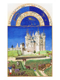 Le Tres Riches Heures Du Duc De Berry - September Premium Poster