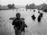 Vietnam War Paratroopers Rain