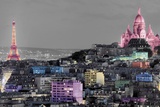 Paris-Colour Splash Poster