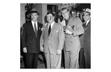 Bud Abbott, Lou Costello, George Jessel