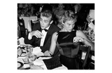 James Dean and Ursula Andress