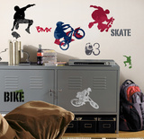 Extreme Sports Peel & Stick Wall Decals Wall Decal
