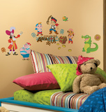 Jake and the Neverland Pirates Peel & Stick Wall Decals